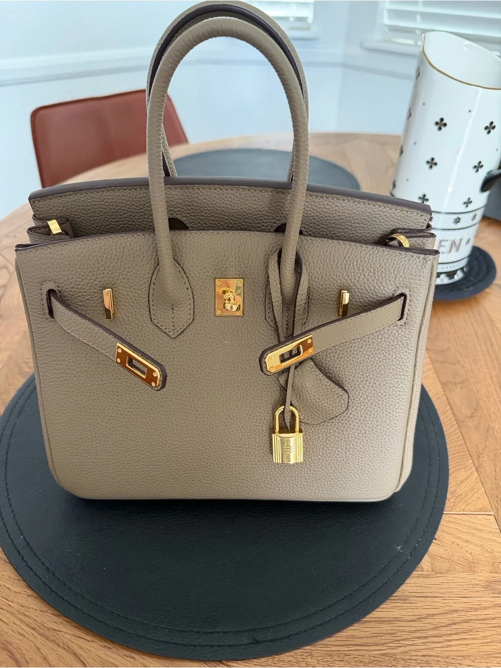 H(ermes) Bir kin 25 style Luxury Leather Satchel 🚨FINAL DROP 🚨‼️